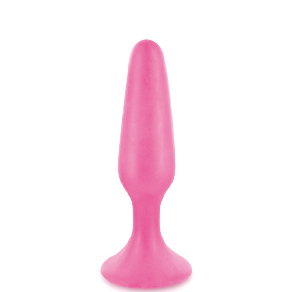 Plug anal ventouse rose court base large 